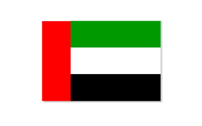ArabEmirate-Flag-Shadow